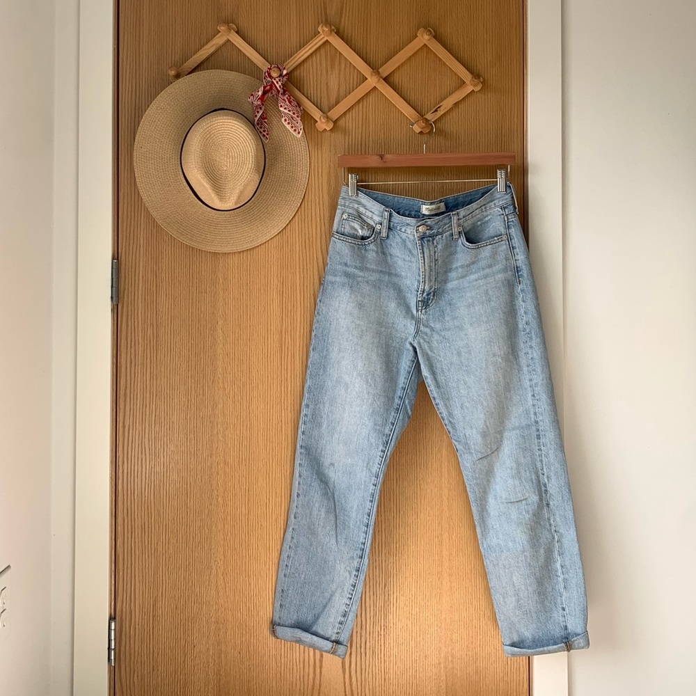 MADEWELL Perfect Vintage Jeans in Fitzgerald Wash